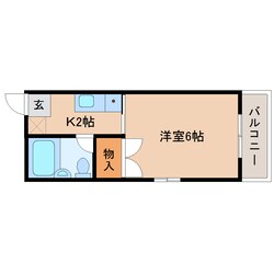 桜橋駅 徒歩10分 2階の物件間取画像